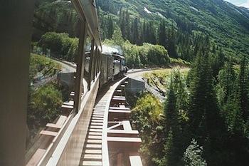 Train derailment in Alaska