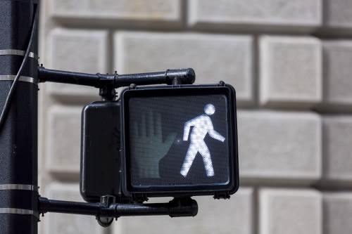 crosswalk sign
