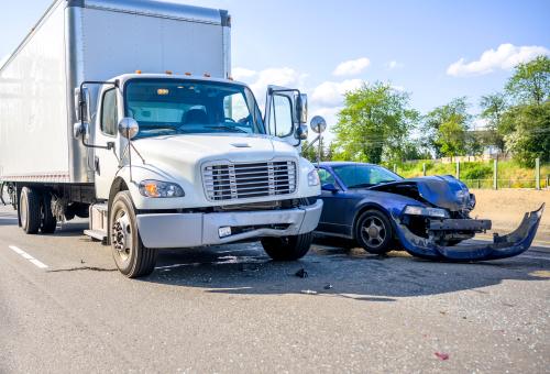 semi truck accident