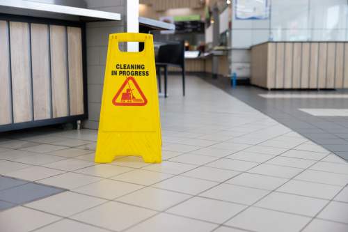 restaurant slip and fall