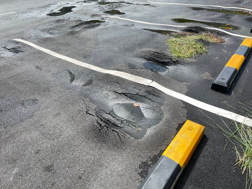 parking lot slip and fall accident